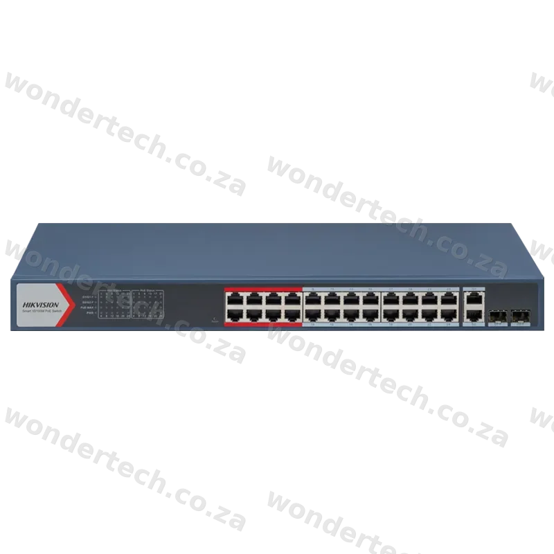 24 Port Smart POE switch 370w POE