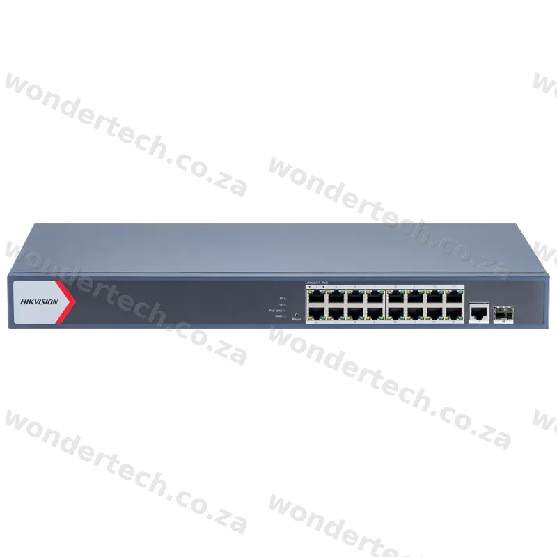 Hikvision 16 port Smart Gigabit POE Switch