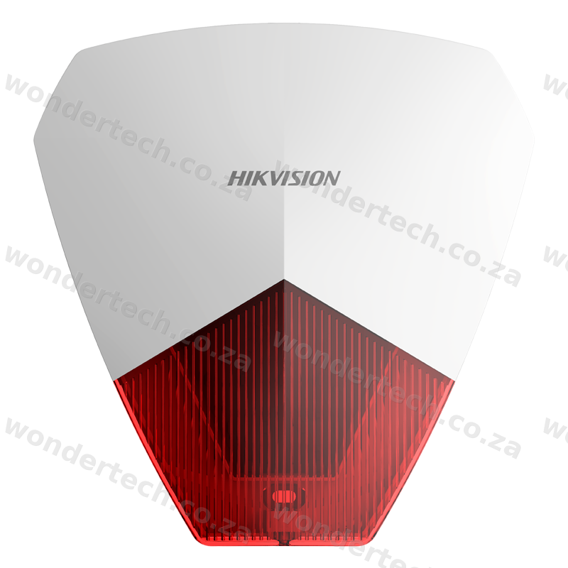 Hikvision wired external sounder - red