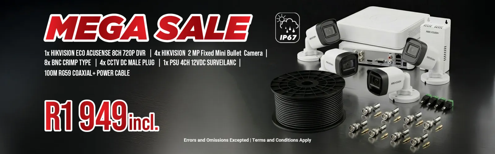 4 Camera Combo Deal